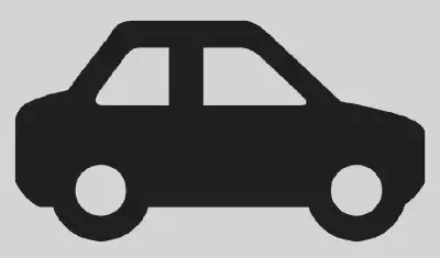 Trajectories of all vehicles plotted against time, showing the following vehicles' ability to closely track the leading vehicle's path.